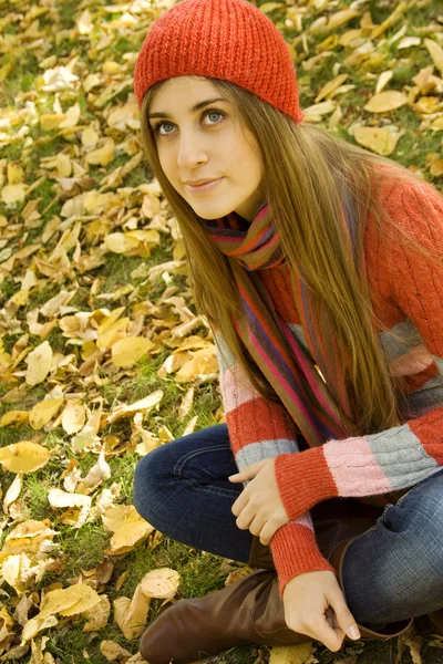 Autumn Portrait — Stock Photo, Image