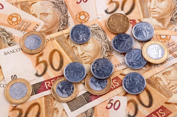 ブラジルのお金 — ストック写真