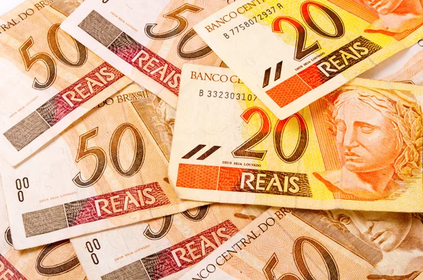 Braziliaanse geld — Stockfoto