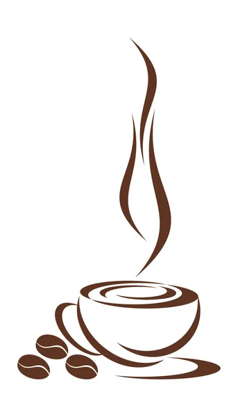 Tasse de café. — Image vectorielle