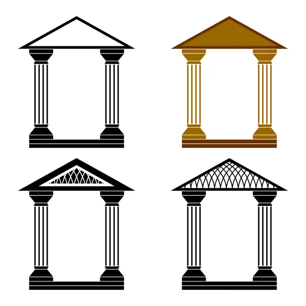 Декоративные арки . — стоковый вектор