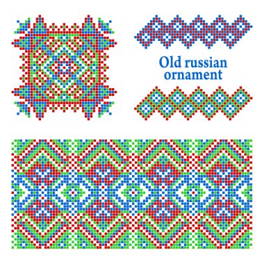 Russian pattern. clipart