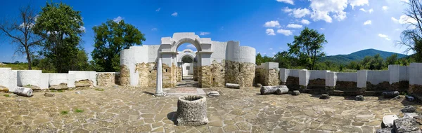 Starożytne ruiny panorama — Zdjęcie stockowe