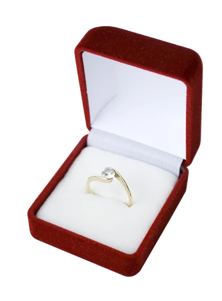 Nişan yüzüğü — Stok fotoğraf