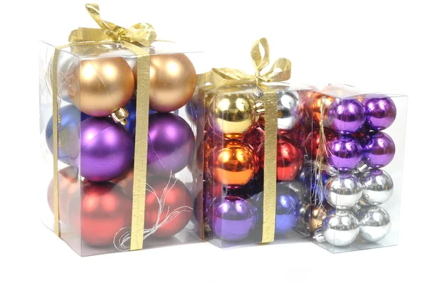 Christmas balls sets — Stock Photo, Image