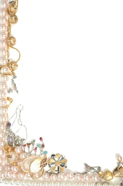 珠宝首饰框架 — 图库照片