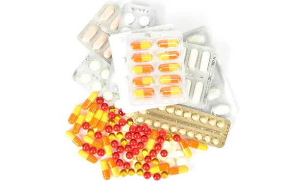 Coloridas píldoras — Foto de Stock