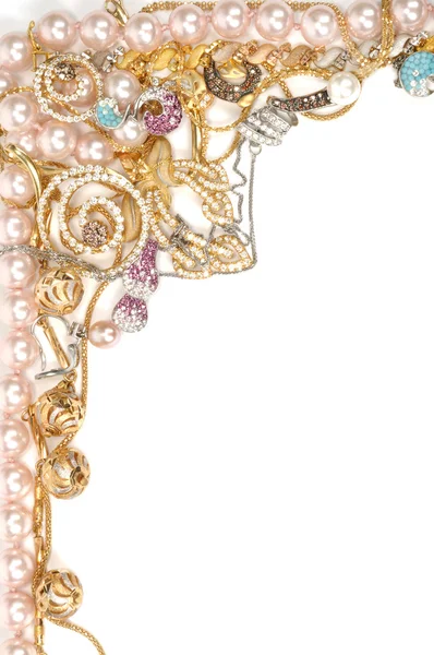 Biżuteria piękna rama — Zdjęcie stockowe