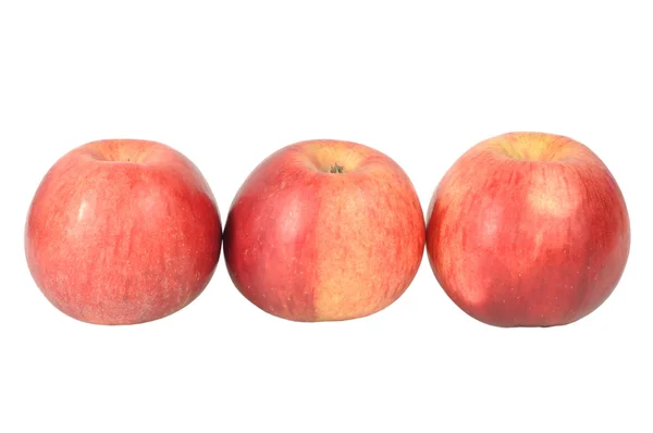 Äpfel mit Schnittpfad — Stockfoto