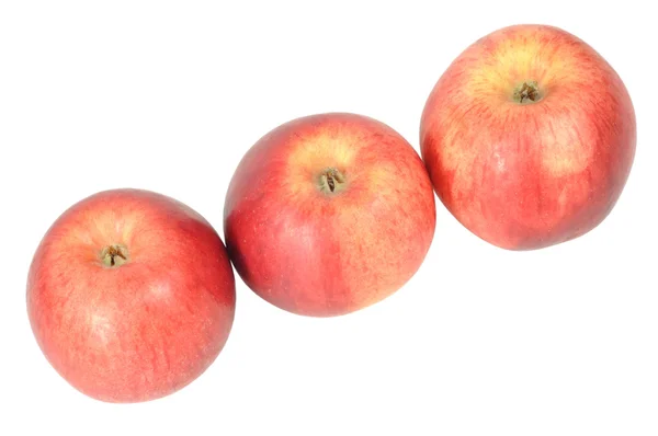 Яблоки с траекторией обрезки — стоковое фото