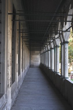 Sultanahmet Camii koridor görünümü