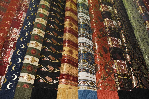 Pashmina och silk scarfs — Stockfoto