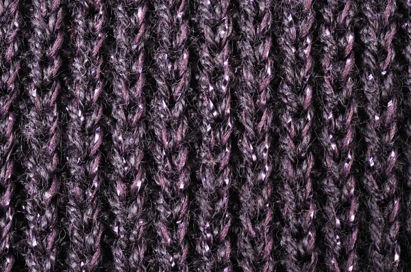 Tessitura di lana lavorata a maglia — Foto Stock