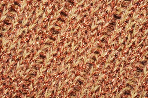 Detalhe Tricotado Alta Resolução Tecido Trico — Fotografia de Stock