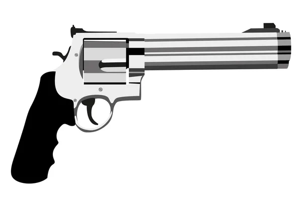 Revolver magnum — Stockový vektor