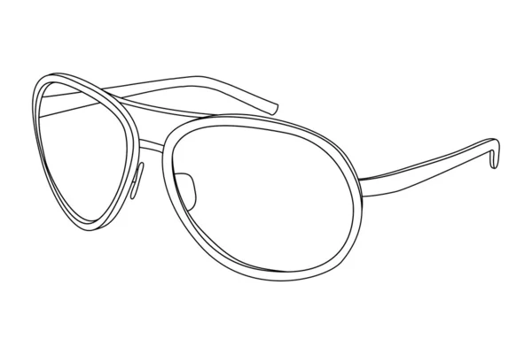 Солнечные очки — стоковый вектор