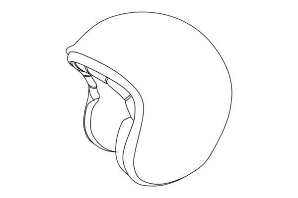 Sports helmet — Stock Vector