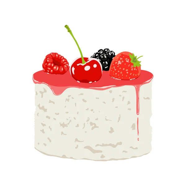 Dessert sucré — Image vectorielle