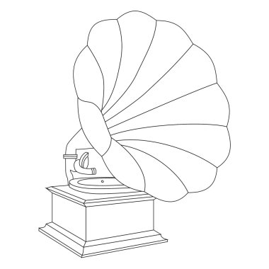 Gramophone clipart