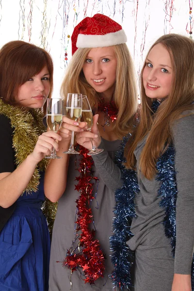 New year or christmas party — Stock Photo, Image