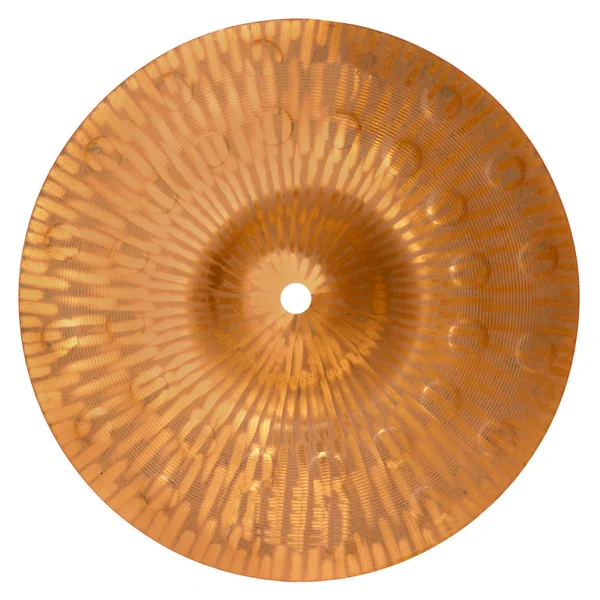 Cymbal isolated on white — Stock Photo, Image