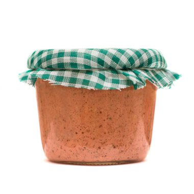 Delicious pate made from fresh meat clipart