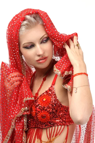Nő a keleti arab ruha — Stock Fotó