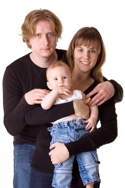 Mladá rodina — Stock fotografie