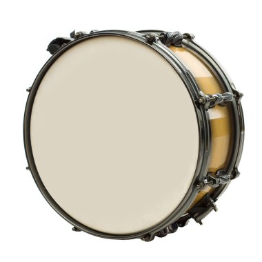 Drum isolated on white clipart