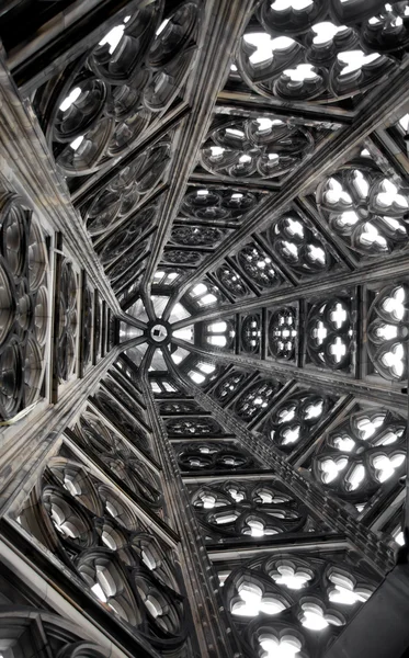 Kupole katedrály v Kolíně — Stock fotografie