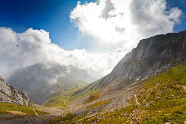 Mountain Pilatus in Switzerland Royalty Free Stock Images