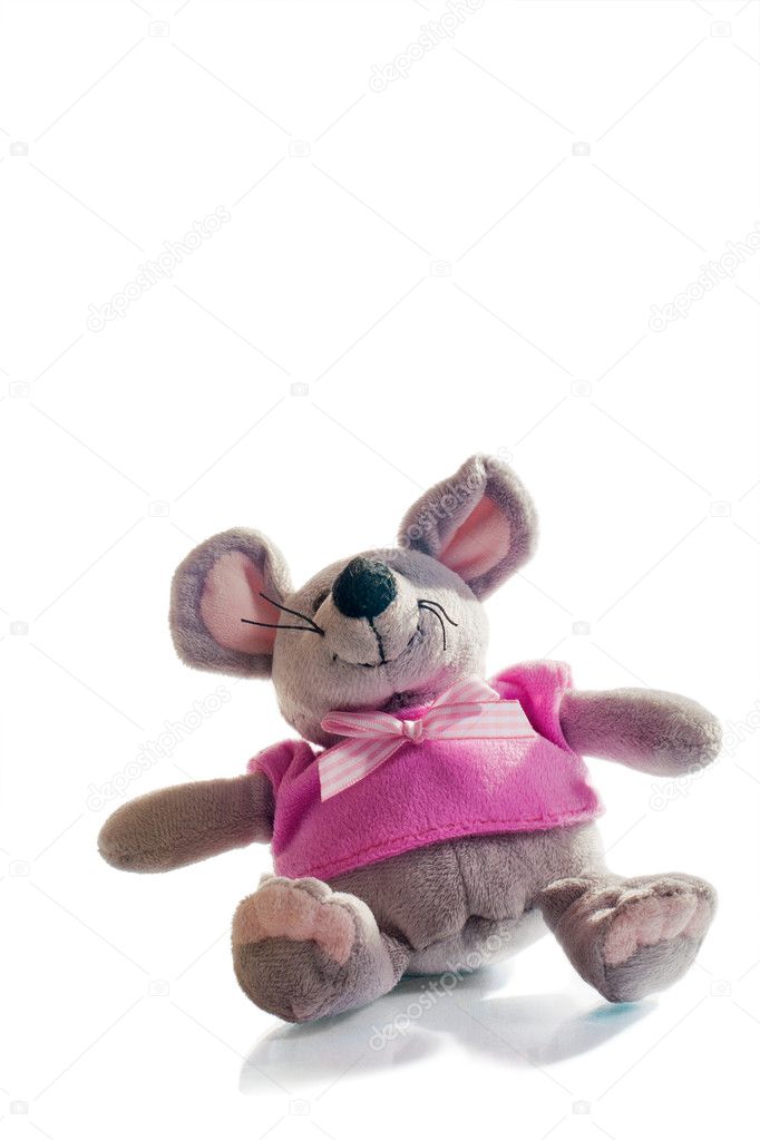Stuffed mouse toy