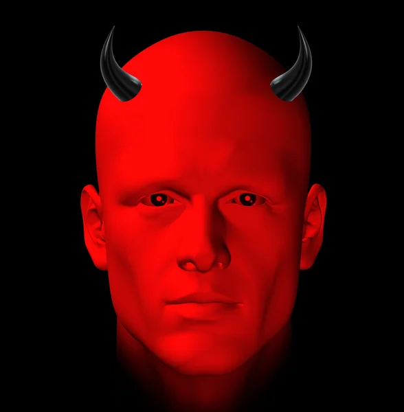 Kırmızı şeytan — Stok fotoğraf