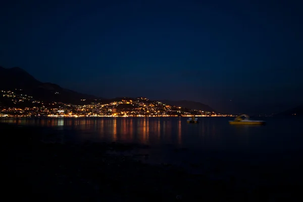 Herceg Novi di notte — Foto Stock