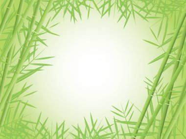 Bamboo background clipart