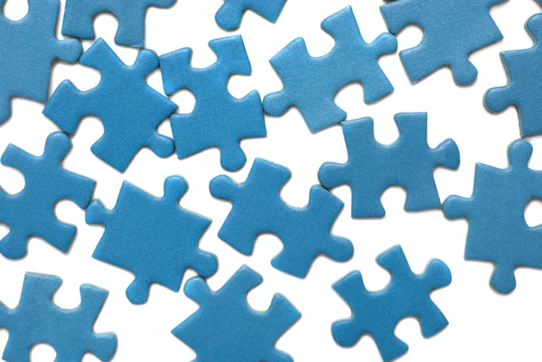 stock image Blue puzzle