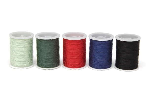 stock image Spools of thread