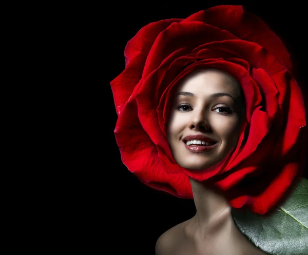 Flower girl — Stock Photo, Image