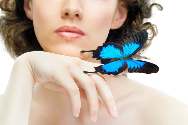 Farfalla donna — Foto Stock
