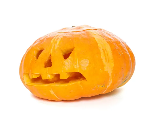 Jack-o-lantern pumpkin isolated Stock Photo