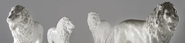 stock image Statues in grey studio