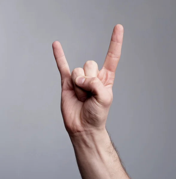 Rock figure of hands — Stock Photo, Image