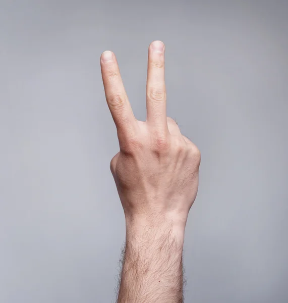 Finger up — Stock Photo, Image