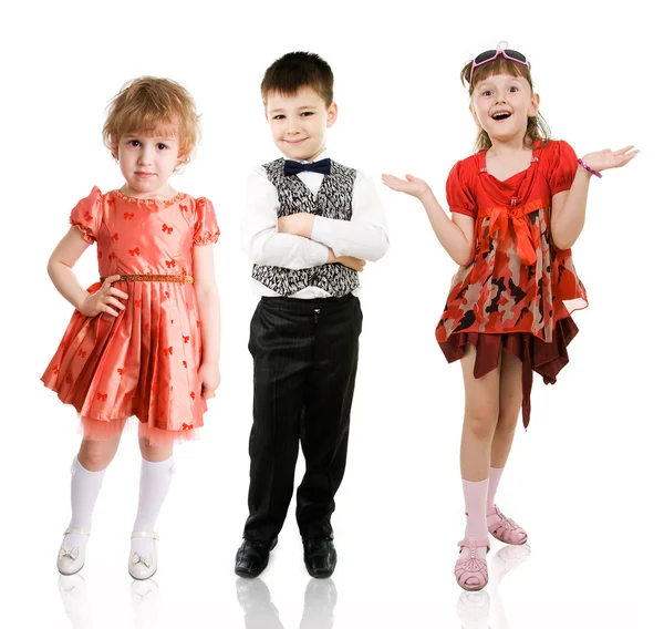 Fashionable children — Zdjęcie stockowe