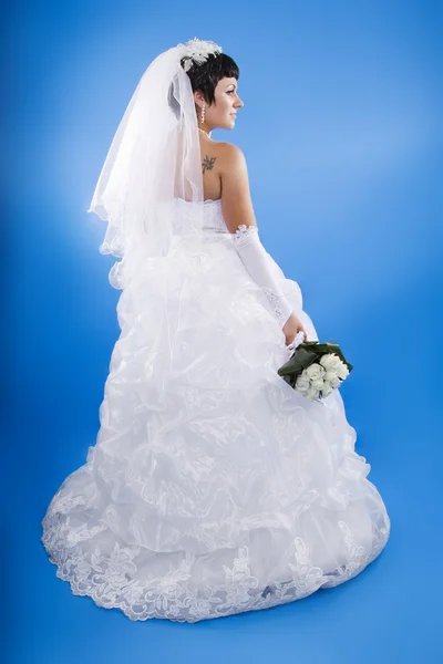 Schöne Brautporträts. — Stockfoto