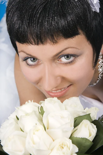 Schöne Brautporträts. — Stockfoto