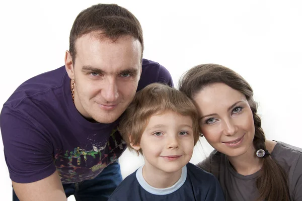 Family lifestyle portrait — Stock Photo, Image