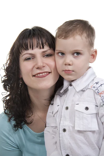 Moeder en zoon. — Stockfoto