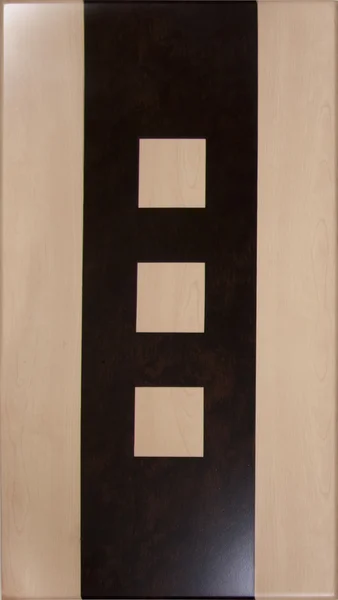 Деревянный блок (доска) для отделки и интерьеров — стоковое фото