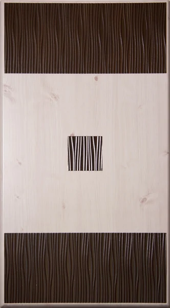 Holzblock (Platte) für Dekoration und Interieur — Stockfoto
